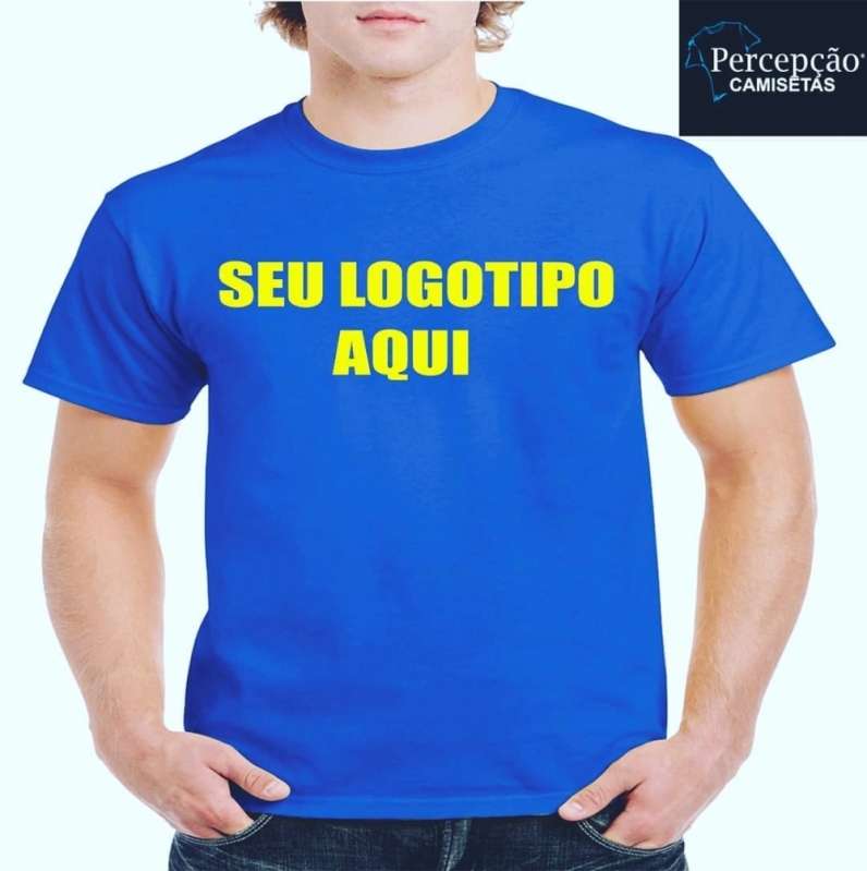 Camisetas 100 Poliéster para Sublimação Jardim São Luiz - Camiseta de Poliéster para Sublimação