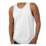distribuidor de camiseta regata branca lisa masculina Real Parque